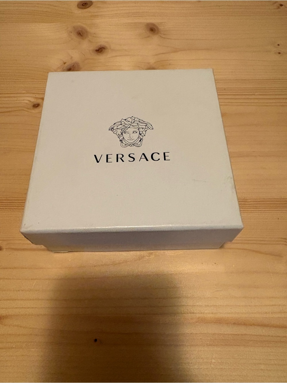 Versace White Men's Jewelry Gift Box with Medusa Logo